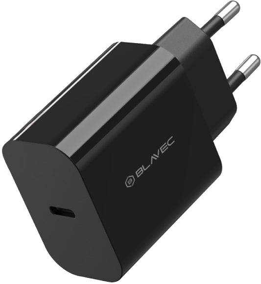 Φορτιστής πρίζας Blavec BC-14, 30W, 3A, 1 x USB-C, Μαύρος