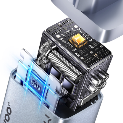 BWOO BO-CDA236 Network Charger, 30W, 3A, 1 x USB-C, Gray