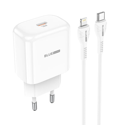 BLUE Power BBN3, 20W, 3A, 1 x USB-C, 1 x USB-C, Λευκό