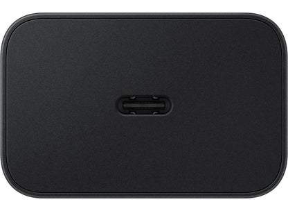 Φορτιστής δικτύου Samsung με καλώδιο USB-C, 45W, 4,05A, 1 x USB-C, μαύρο EP-T4511XBEGEU 