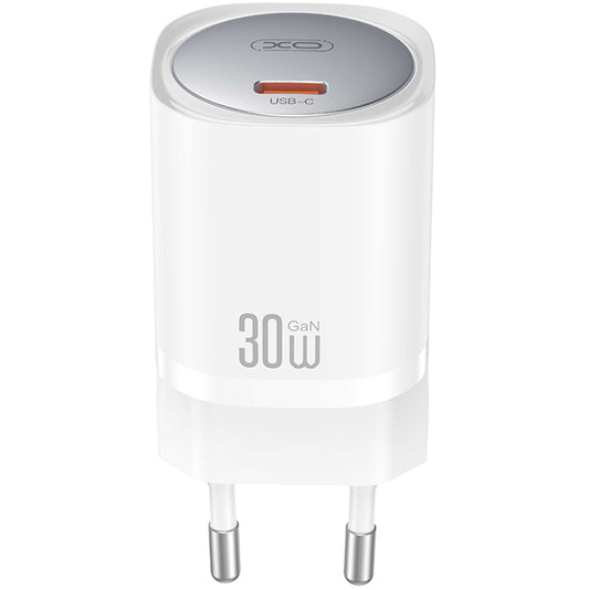 XO Design CE20, 30W, 3A, 1 x USB-C, Λευκό