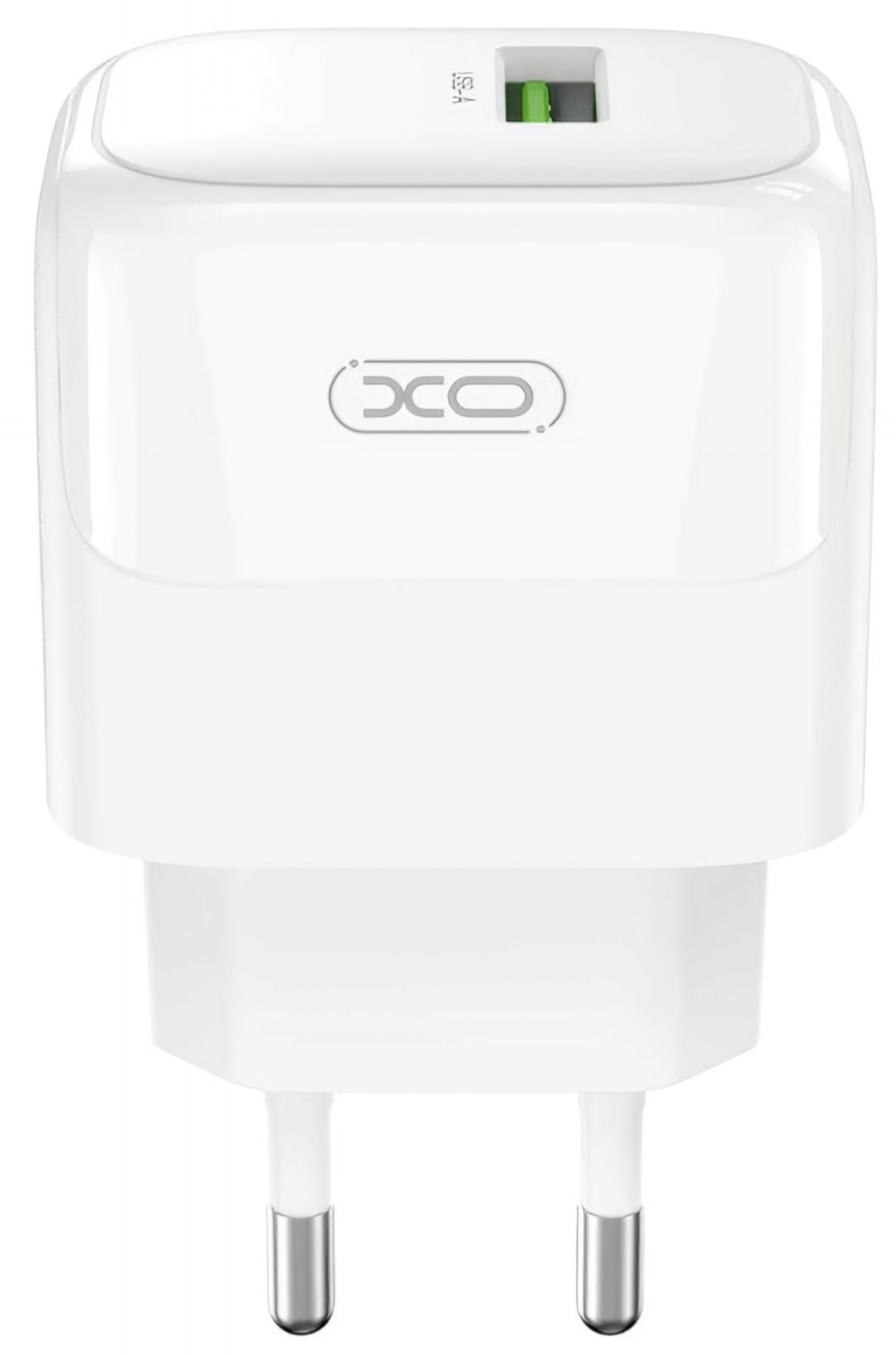 Network Charger with microUSB Cable XO Design L135, 18W, 3A, 1 x USB-A, White