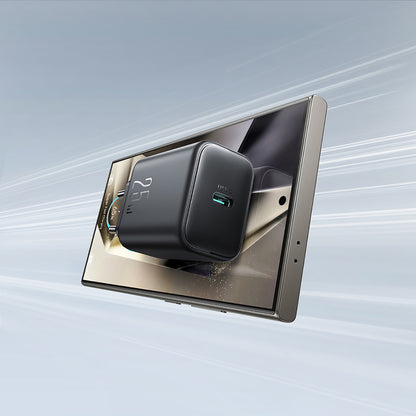 Φορτιστής Δικτύου με Καλώδιο USB-C Joyroom JR-TCF23, 25W, 3A, 1 x USB-C, Μαύρο