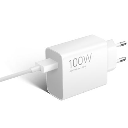 Φορτιστής Δικτύου με Καλώδιο USB-C Xiaomi MY-19-ER, 100W, 6.1A, 1 x USB-A, Λευκό BHR095VEU