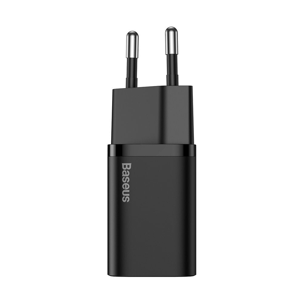 Φορτιστής δικτύου Baseus Super Si με καλώδιο Lightning, 20W, 3A, 1 x USB-C, μαύρο TZCCCSUP-B01