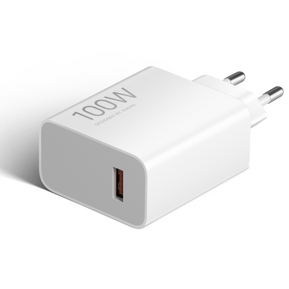 Φορτιστής Δικτύου με Καλώδιο USB-C Xiaomi MY-19-ER, 100W, 6.1A, 1 x USB-A, Λευκό BHR095VEU