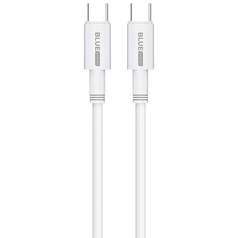 Φορτιστής δικτύου με καλώδιο USB-C BLUE Power BPCE04, 65W, 3.25A, 1 x USB-A - 2 x USB-C, Λευκό