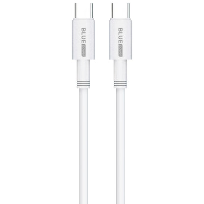 Φορτιστής δικτύου με καλώδιο USB-C BLUE Power BPCE04, 65W, 3.25A, 1 x USB-A - 2 x USB-C, Λευκό