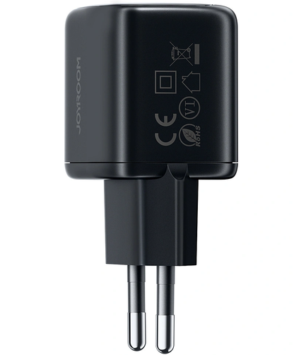 Φορτιστής Δικτύου με Καλώδιο USB-C Joyroom JR-TG7, 33W, 3A, 1 x USB-A - 1 x USB-C, Μαύρο