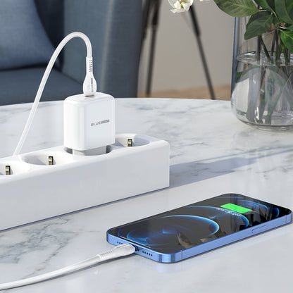 BLUE Power BBN3, 20W, 3A, 1 x USB-C, 1 x USB-C, Λευκό