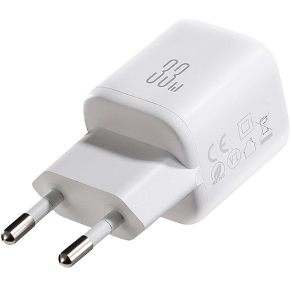 Φορτιστής Δικτύου με Καλώδιο Lightning Joyroom JR-TG7, 33W, 3A, 1 x USB-A - 1 x USB-C, Λευκό