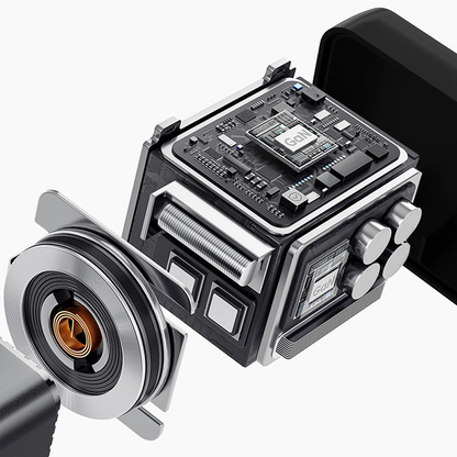 Network Charger with USB-C Cable Dudao A67EU, 67W, 3.35A, 1 x USB-A - 1 x USB-C, Black