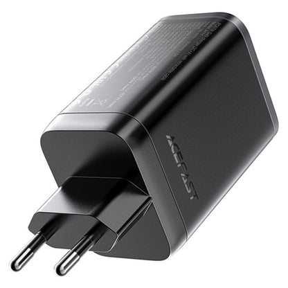 Φορτιστής Δικτύου με Καλώδιο USB-C Acefast A111, 67W, 3A, 1 x USB-A - 1 x USB-C, Μαύρο