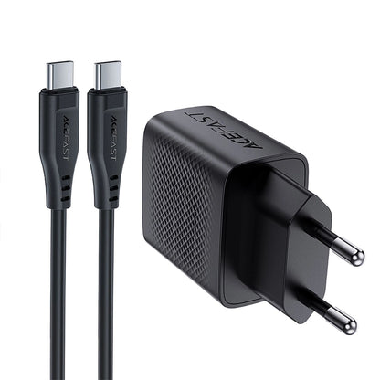 Φορτιστής Δικτύου με Καλώδιο USB-C Acefast A82, 20W, 3A, 1 x USB-C, Μαύρο