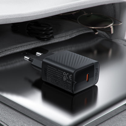 Φορτιστής Δικτύου με Καλώδιο USB-C Acefast A82, 20W, 3A, 1 x USB-C, Μαύρο