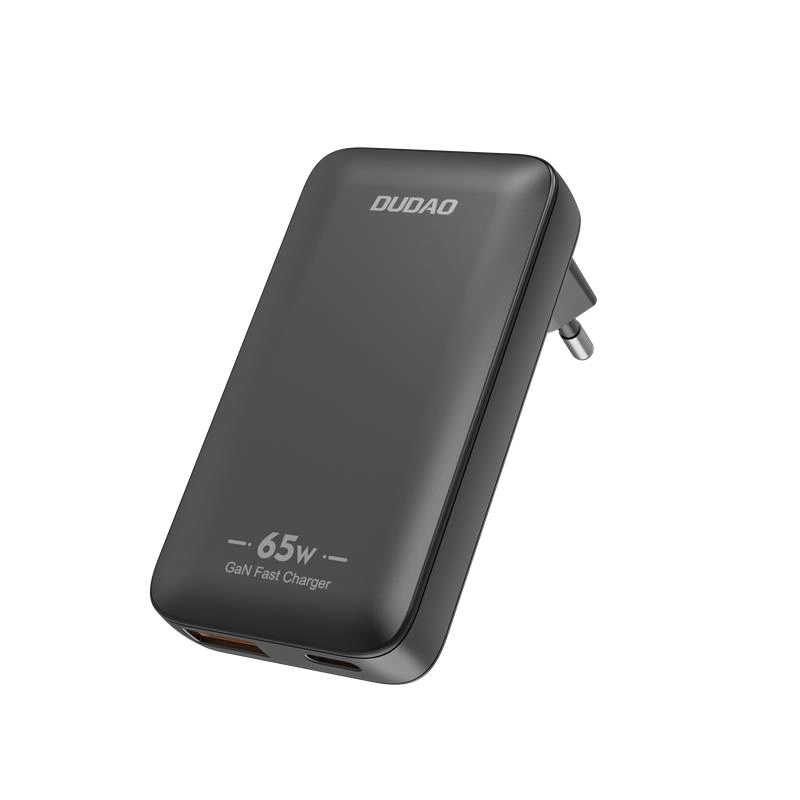 Φορτιστής Δικτύου Dudao A65Q Travel, 65W, 3.25A, 1 x USB-A - 1 x USB-C, Μαύρο