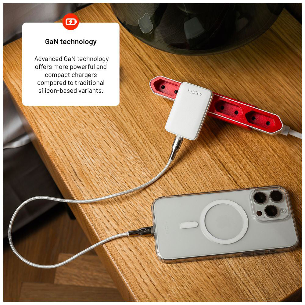 Φορτιστής Δικτύου Fixed, 30W, 3A, 1 x USB-C, Λευκό