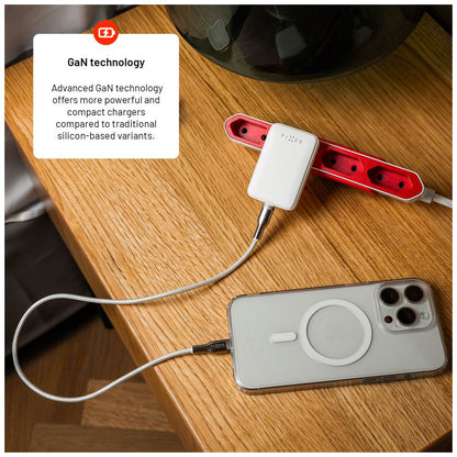 Φορτιστής Δικτύου Fixed, 30W, 3A, 1 x USB-C, Λευκό