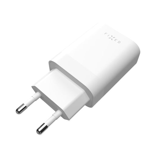 Φορτιστής Δικτύου Fixed, 35W, 3A, 2 x USB-C, Λευκό