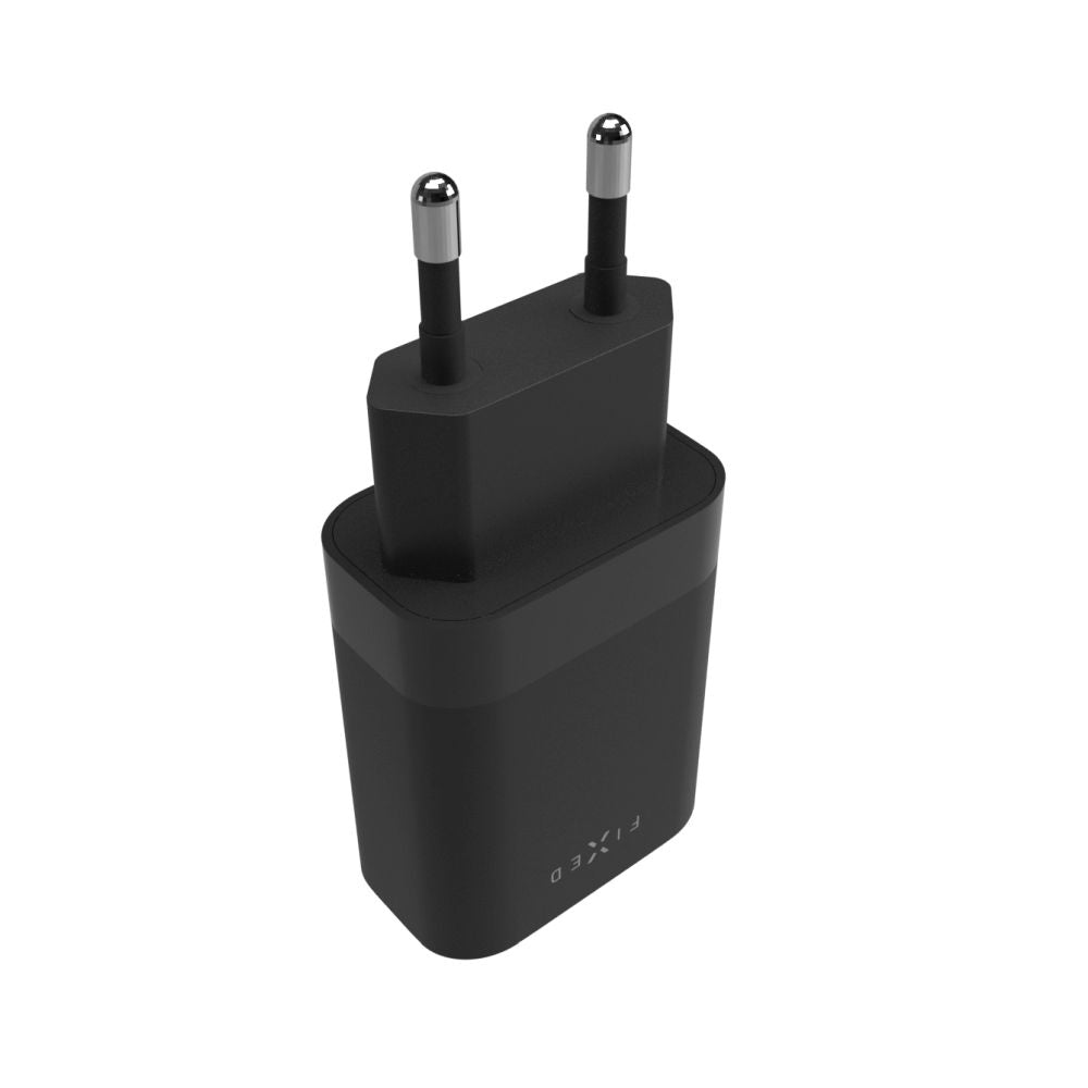 Φορτιστής Δικτύου Fixed, 35W, 3A, 2 x USB-C, Μαύρο