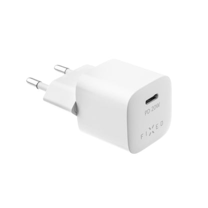 Φορτιστής Δικτύου Fixed Mini, 20W, 3A, 1 x USB-C, Λευκό