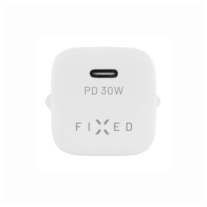 Φορτιστής Δικτύου Fixed Mini, 30W, 3A, 1 x USB-C, Λευκό