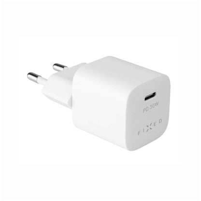 Φορτιστής Δικτύου Fixed Mini, 30W, 3A, 1 x USB-C, Λευκό