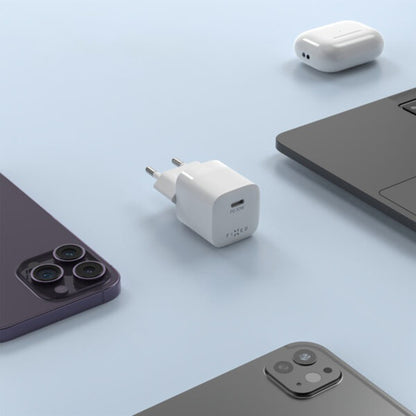 Φορτιστής Δικτύου Fixed Mini2, 30W, 3A, 1 x USB-C, Λευκό