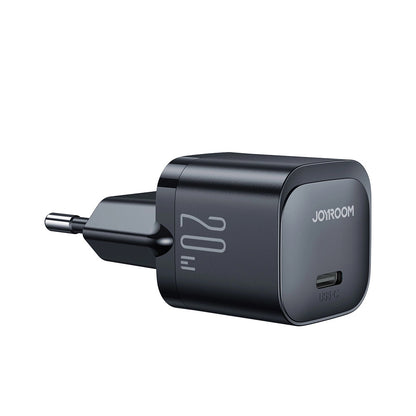 Φορτιστής Δικτύου Joyroom JR-TCF02, 20W, 3A, 1 x USB-C, Μαύρο