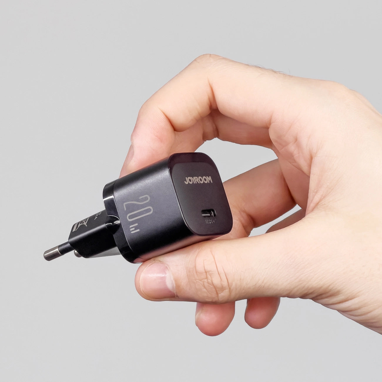 Φορτιστής Δικτύου Joyroom JR-TCF02, 20W, 3A, 1 x USB-C, Μαύρο
