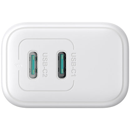 Φορτιστής Δικτύου Joyroom JR-TCF12, 20W, 3A, 2 x USB-C, Λευκό