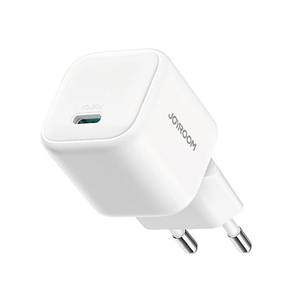 Φορτιστής Δικτύου Joyroom JR-TCG08, 20W, 3A, 1 x USB-C, Λευκό