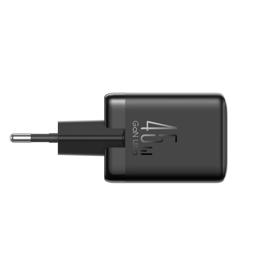 Joyroom JR-TCG17 Network Charger, 45W, 3A, 2 x USB-C, Black