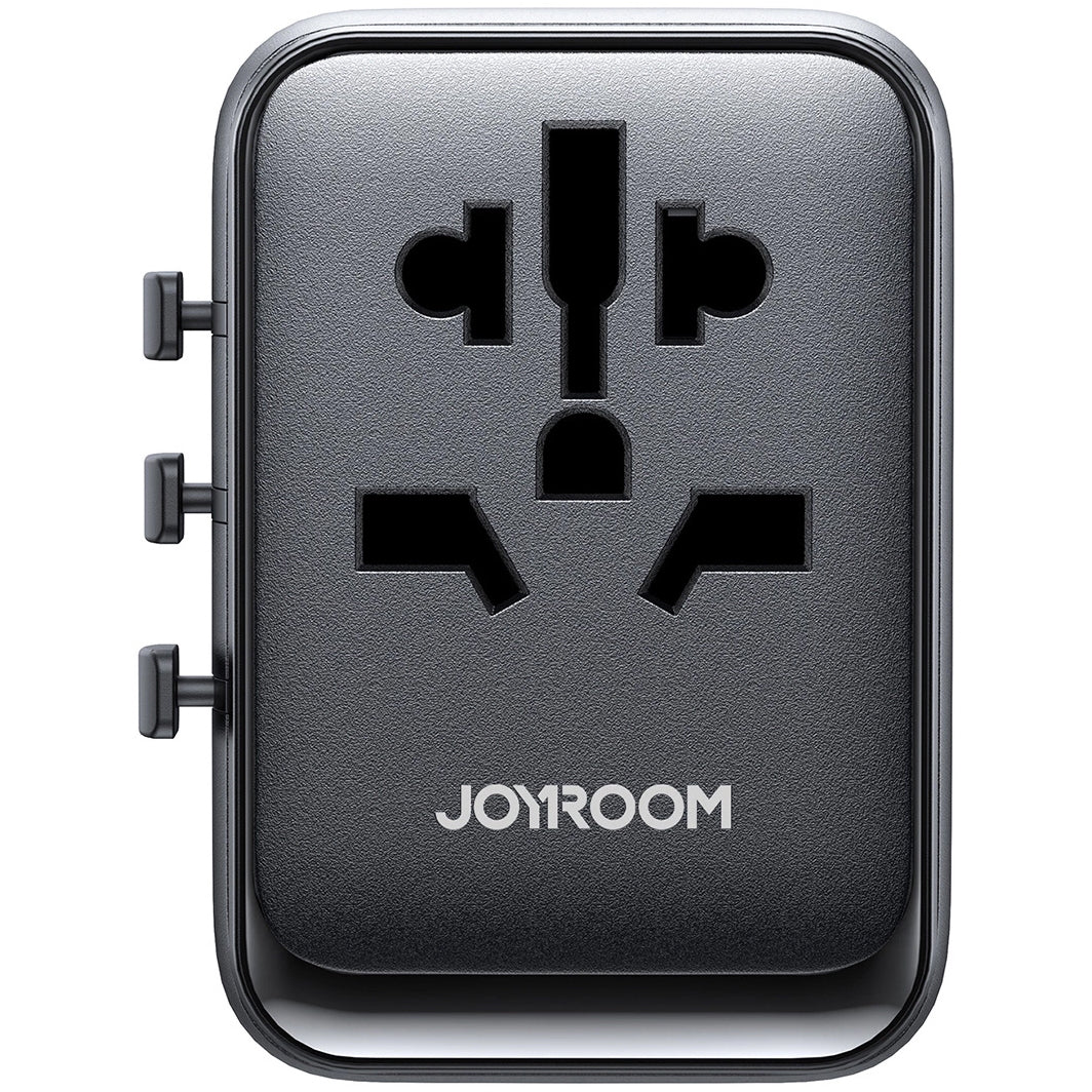 Φορτιστής δικτύου Joyroom JR-TCW01 Travel, 17W, 3A, 1 x USB-C - 3 x USB-A, Μαύρο 