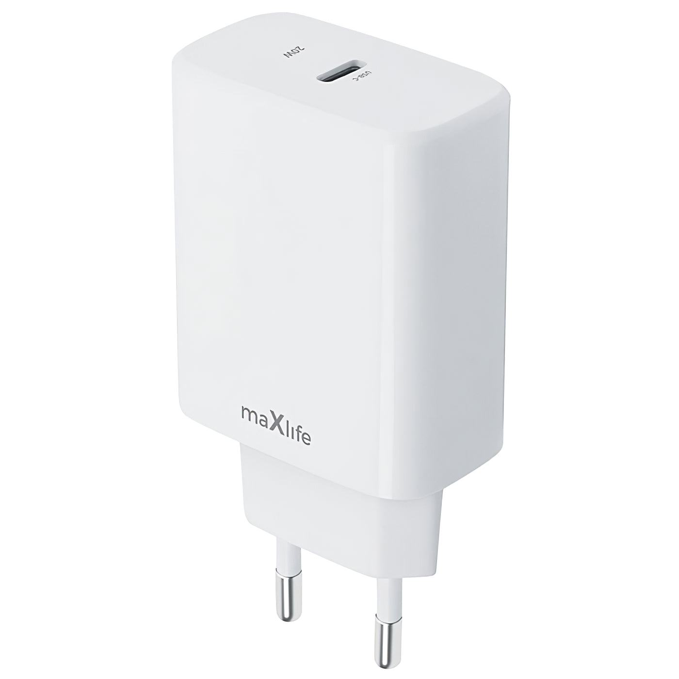 MaXlife MXTC-10-20C, 20W, 3A, 1 x USB-C, Λευκό 