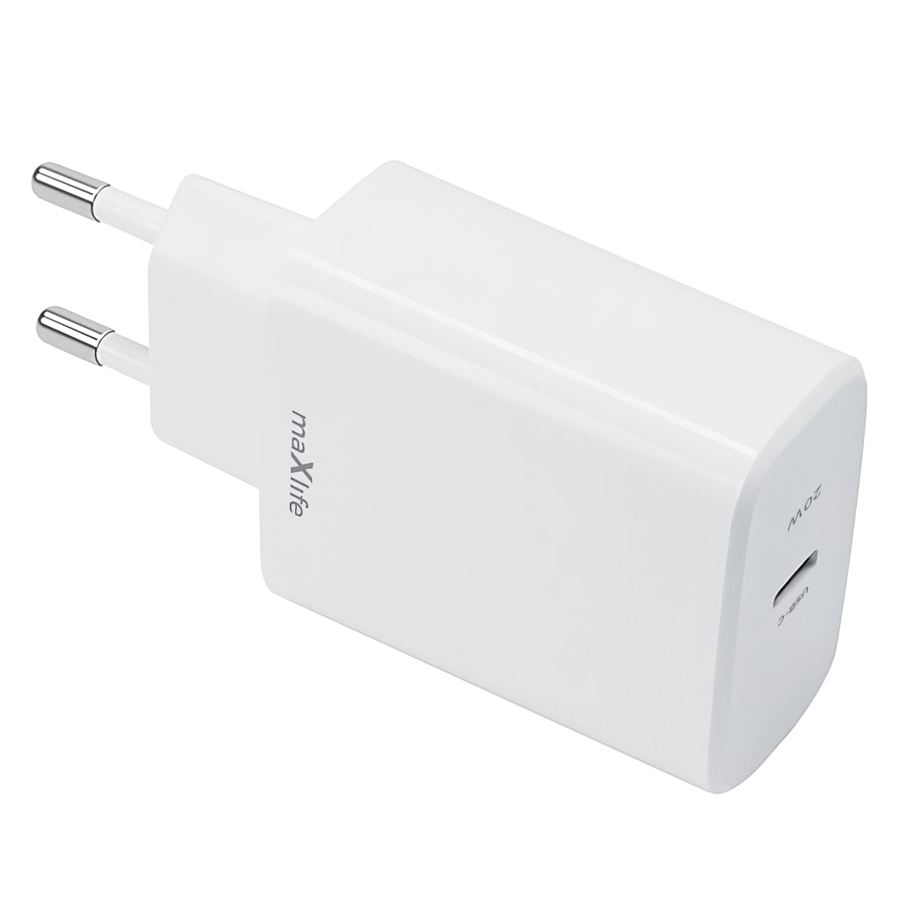 MaXlife MXTC-10-20C, 20W, 3A, 1 x USB-C, Λευκό 