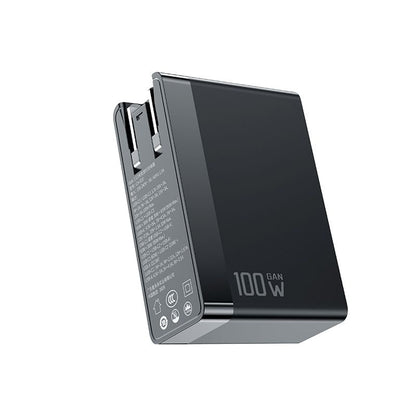 Φορτιστής Δικτύου McDodo CH-8101 Pro Nuc AR Power Travel, 100W, 5A, 1 x USB-A - 2 x USB-C, Μαύρο