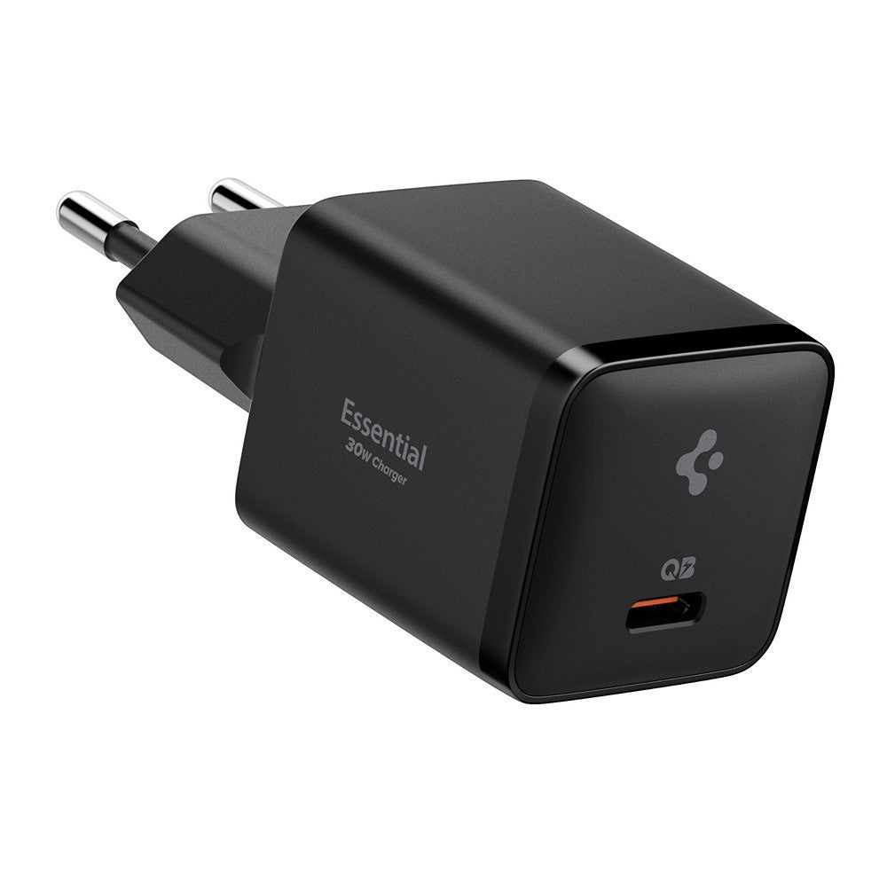 Φορτιστής Δικτύου Spigen EE301EU Essential, 30W, 3A, 1 x USB-C, Μαύρο ACH09493