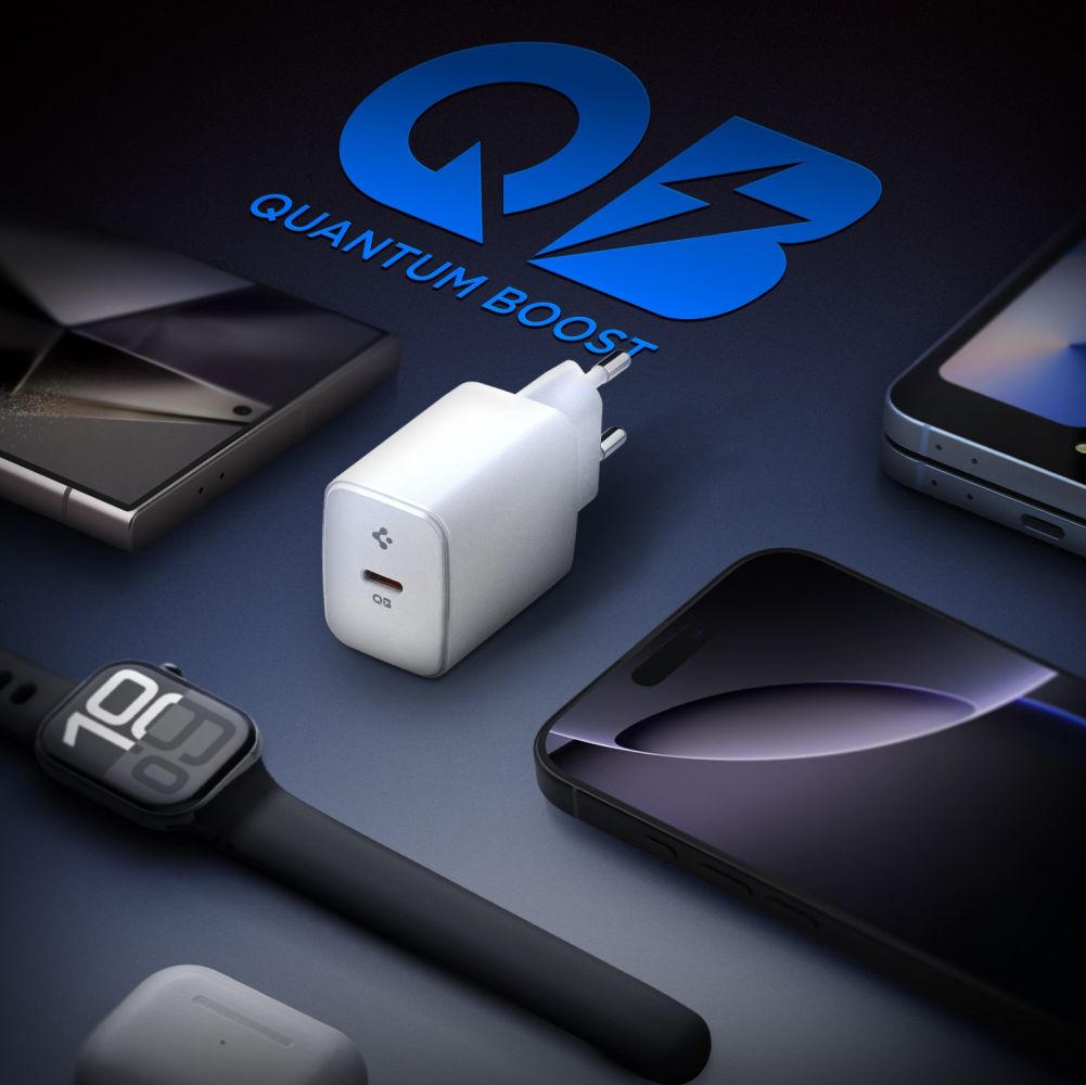 Φορτιστής Δικτύου Spigen Essential, 20W, 3A, 1 x USB-C, Λευκό ACH08701
