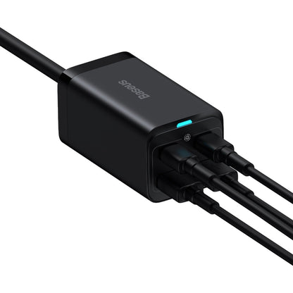 Φορτιστής Βάσης Baseus GaN3 Pro, 100W, 5A, 2 x USB-A - 2 x USB-C, Μαύρο CCGP000101