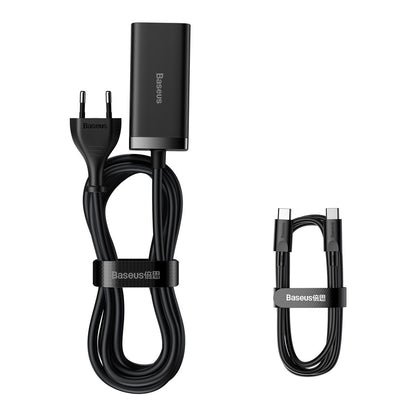 Φορτιστής Βάσης Baseus GaN3 Pro, 100W, 5A, 2 x USB-A - 2 x USB-C, Μαύρο CCGP000101