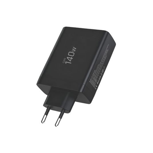 Φορτιστής Δικτύου Tech-Protect NC140W-GAN, 140W, 5A, 1 x USB-A - 3 x USB-C, Μαύρο
