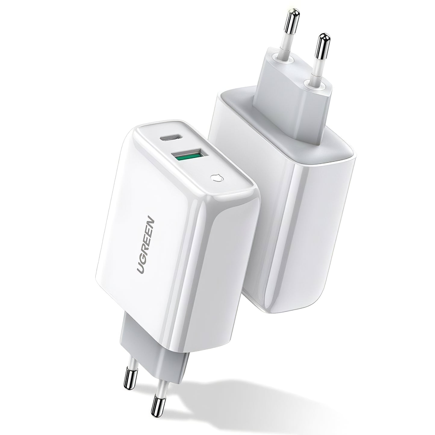 Φορτιστής δικτύου UGREEN CD170, 36W, 3A, 1 x USB-A - 1 x USB-C, Λευκό 