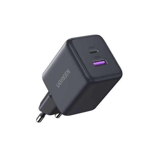 Φορτιστής Δικτύου UGREEN X516, 30W, 3A, 1 x USB-A - 1 x USB-C, Γκρι