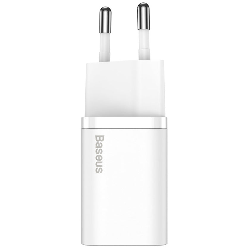 Φορτιστής δικτύου Baseus Super Si, 20W, 3A, 1 x USB-C, λευκό CCSUP-B02