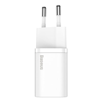 Φορτιστής δικτύου Baseus Super Si, 25W, 3A, 1 x USB-C, λευκό CCSP020102