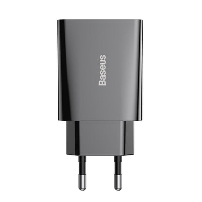 Φορτιστής δικτύου ταχύτητας Baseus, 20W, 3A, 1 x USB-C, μαύρο CCFS-SN01 