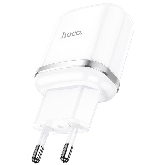 Φορτιστής δικτύου HOCO N3, 18W, 3A, 1 x USB-A, Λευκό