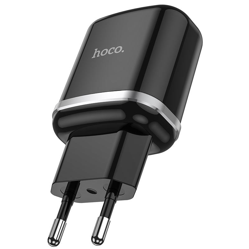 Φορτιστής δικτύου HOCO N3, 18W, 3A, 1 x USB-A, Μαύρο