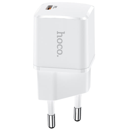 Φορτιστής δικτύου HOCO N10, 20W, 3A, 1 x USB-C, Λευκό